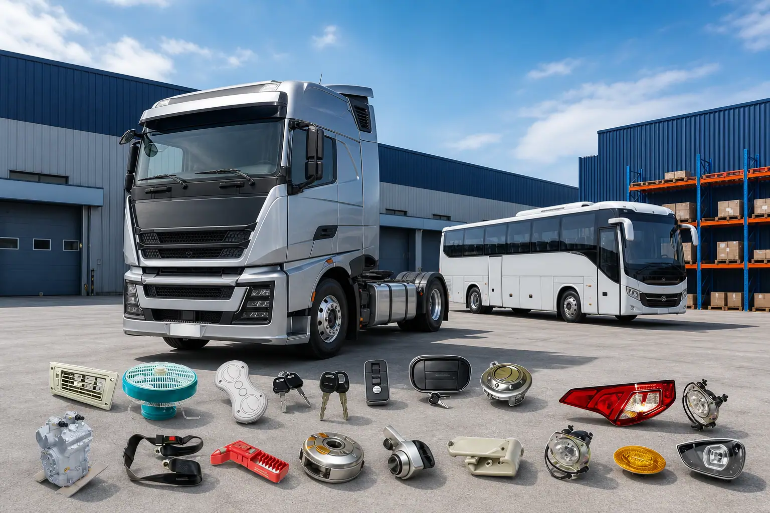 Full-Range Bus & Truck Spare Parts, Factory Direct